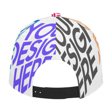 Lade das Bild in den Galerie-Viewer, Multi-Image-Druck Baseball Cap mit Fotos Muster Text Logo selbst gestalten und bedrucken