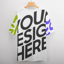 Lade das Bild in den Galerie-Viewer, Multi-Image-Druck Rundhalsshirt Kurzarm T-Shirt TSHIRT mit Brusttasche NTREV2 für Herren mit Fotos Muster Text Logo selbst gestalten und bedrucken