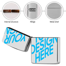 Lade das Bild in den Galerie-Viewer, Feuerzeug Hülle Feuerzeug Metallhülle mit Foto Muster Text selbst gestalten und bedrucken