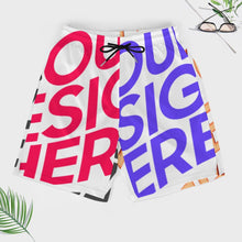Lade das Bild in den Galerie-Viewer, 2023 New Multi-Image-Design Herren Badehose Funktion Kompression Schnelltrocknende Beachshorts Bademode Männer mit Fotos Muster Text Logo selbst gestalten und bedrucken