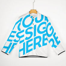 Lade das Bild in den Galerie-Viewer, Einzelbilddruck Herren Stand Collar Stehkragen Hoodie Kapuzenpullover Kapuzensweatshirt BAL mit Fotos Muster Text Logo selbst gestalten und bedrucken