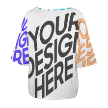 Lade das Bild in den Galerie-Viewer, Multi-Image-Druck Allover Print Kurzarmshirt Tshirt mit 1/2 Arm BAT mit Fotos Muster Text Logo selbst gestalten und bedrucken