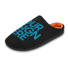 Lade das Bild in den Galerie-Viewer, Winter Premium Hausschuhe Pantoffeln für Herren aus Baumwolle mit Foto selbst gestalten und bedrucken
