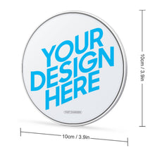 Lade das Bild in den Galerie-Viewer, Drahtloses Ladegerät Ladepad (Wireless Charger) selbst gestalten und bedrucken