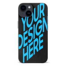 Lade das Bild in den Galerie-Viewer, Personalisierte TPU Clear Cover iPhone 14 / iPhone 14 Plus / iPhone 14 Pro / iPhone 14 Pro Max Handyhülle Schutzhülle mit Fotos Muster Text Logo selbst gestalten und bedrucken