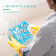 Lade das Bild in den Galerie-Viewer, Schneidebrett Glas personalisiert mit Fotos Muster Text Logo selbst gestalten und bedrucken