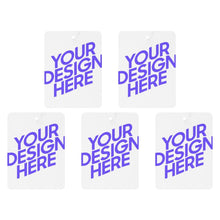 Lade das Bild in den Galerie-Viewer, Auto Aromatherapie Tabletten Auto Lufterfrischer Duft-Spender Duftbaum Raumduft Fahrzeugduft (5 Stück/Packung) mit Foto Design Motiv Text selbst gestalten und bedrucken