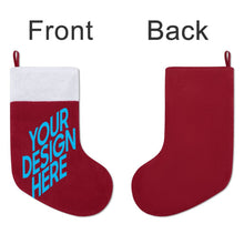Lade das Bild in den Galerie-Viewer, Weihnachtsstrumpf Weihnachtssocke selbst gestalten und bedrucken