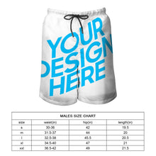 Lade das Bild in den Galerie-Viewer, Summer Strandshorts Einzelchip-Design Herren selbst gestalten und bedrucken