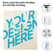 Lade das Bild in den Galerie-Viewer, 38×41cm Beidseitiger Druck Groß Martin Tote Bag Canvas Einkaufstasche Jutebeutel Stoffbeutel selbst gestalten und bedrucken