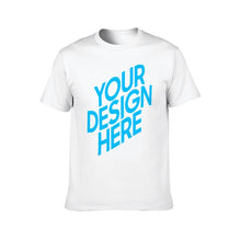 Lade das Bild in den Galerie-Viewer, Kurzarm Gildan T-Shirt 100% Baumwolle - Männer / Herren - Doppelseitiger Druck - selbst gestalten und bedrucken