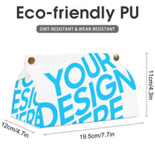 Lade das Bild in den Galerie-Viewer, Einzelbilddruck PU Tissue Abdeckung Toilettenpapierhalter Serviettenhalter Papiertuchbox Taschentuchbox mit Fotos Muster Text Logo selbst gestalten und bedrucken