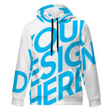 Lade das Bild in den Galerie-Viewer, Hoodie Kapuzenpullover Kapuzensweatshirt für Kinder Jungen Mädchen mit Fotos Muster Text Logo selbst gestalten und bedrucken