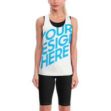 Lade das Bild in den Galerie-Viewer, Yoga Top Yoga Shirt Beach Top Damen / Frauen YJ022 selbst gestalten und bedrucken