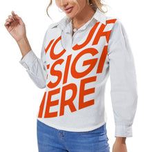 Lade das Bild in den Galerie-Viewer, Multi-Image-Druck Strickweste Pullunder ärmellos Damen MY05 mit Fotos Muster Text Logo selbst gestalten und bedrucken