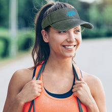 Lade das Bild in den Galerie-Viewer, Visor (1-St) Sonnenvisor mit Schirm aus hochwertiger Baumwolle mit Foto / Text selbst gestalten und bedrucken