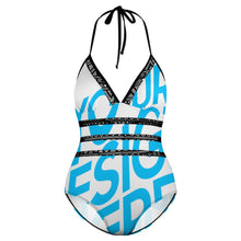 Lade das Bild in den Galerie-Viewer, Einzelbilddruck Damen / Frauen Sexy Große Größe Badeanzug mit Shaping-Effekt YS20001 mit Fotos Muster Text Logo selbst gestalten und bedrucken