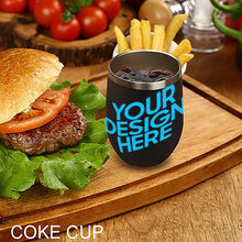 Lade das Bild in den Galerie-Viewer, Edelstahl Isolierbecher Thermoskanne mit Fotos / Bildern oder Text selbst gestalten und bedrucken