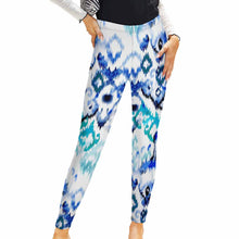 Lade das Bild in den Galerie-Viewer, Leggings Sportswear Sporthose Yoga Hose NZ205 für Damen Frauen mit Foto Text selbst gestalten und bedrucken