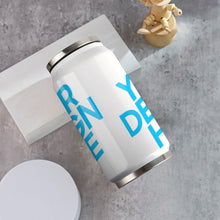 Lade das Bild in den Galerie-Viewer, Cola Cup 300ml / 500ml Becher Thermobecher aus Edelstahl 304 mit Deckel und Strohhalm mit Foto Muster Text Logo selbst gestalten und bedrucken