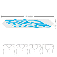 Lade das Bild in den Galerie-Viewer, Tischflagge Tischläufer 178*33cm 200*33cm 229*33cm selbst gestalten und bedrucken