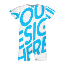 Lade das Bild in den Galerie-Viewer, Einzelbild-Design Sportswear Body Kurzarm für Baby und Neugeborene Jungen & Mädchen mit Foto Design Motiv Text selbst gestalten und bedrucken