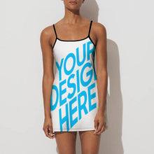 Lade das Bild in den Galerie-Viewer, Sportliches, lässiges Sommerkleid Sport-Casual-Kleid NZ049 mit Foto Text selbst gestalten und bedrucken