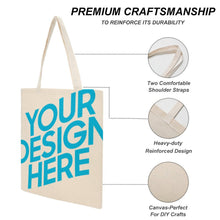 Lade das Bild in den Galerie-Viewer, 38×41cm Beidseitiger Druck Groß Martin Tote Bag Canvas Einkaufstasche Jutebeutel Stoffbeutel selbst gestalten und bedrucken