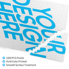 Lade das Bild in den Galerie-Viewer, Puzzle 1000 Teile Fotopuzzle - vertikales Stil aus Holz selbst gestalten