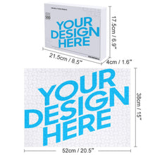 Lade das Bild in den Galerie-Viewer, 500 Teile / 1000 Teile Holz Foto Puzzle selbst gestalten und bedrucken