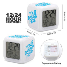 Lade das Bild in den Galerie-Viewer, Farbwechsel-Wecker selbst gestalten und bedrucken