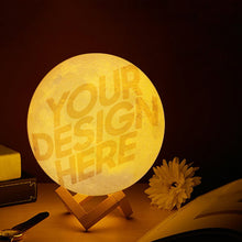 Lade das Bild in den Galerie-Viewer, Dreifarbiger PLA Mondlampen Doppelseitiger Druck selbst gestalten und bedrucken