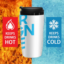 Lade das Bild in den Galerie-Viewer, Voll bedruckte, personalisierte Kaffee-Becher mit Deckel mit Fotos / Bildern oder Text selbst gestalten und bedrucken