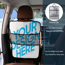 Lade das Bild in den Galerie-Viewer, Autokindersitz Rücksitzschutz Sitzschutz Trittschutzpolster Anti-Kick-Pads für Autositze mit Fotos Muster Text Logo selbst gestalten und bedrucken