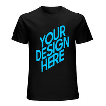 Lade das Bild in den Galerie-Viewer, Doppelseitiger Druck Kurzarm T-Shirt Rundhalsshirt Herren / Männer - selbst gestalten und bedrucken