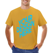 Lade das Bild in den Galerie-Viewer, Yama Gildan Premium-Baumwolle T-Shirt für Herren Männer mit Foto Text selbst gestalten und bedrucken (bedruckt auf der Vorderseite)