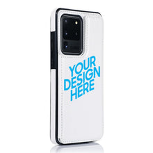 Lade das Bild in den Galerie-Viewer, TPU Leder Flip Handyhülle Samsung S20 Ultra mit Foto selbst gestalten und bedrucken