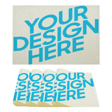 Lade das Bild in den Galerie-Viewer, Leinen Tischmatte Tischset mit Foto selbst gestalten und bedrucken