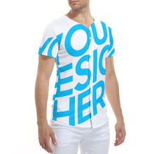 Lade das Bild in den Galerie-Viewer, Große Größen Einzelbilddruck Herren / Männer TSHIRT Baseball Kurzarmshirt Kurzarmhemd AJT mit Fotos Muster Text Logo selbst gestalten und bedrucken