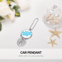 Lade das Bild in den Galerie-Viewer, Anhänger für Auto mit Fotos doppelseitiger Druck selbst gestalten und bedrucken