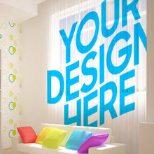 Lade das Bild in den Galerie-Viewer, Chiffon Gaze Vorhang Spleiß 140x198cm 140x213cm selbst gestalten und bedrucken