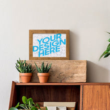 Lade das Bild in den Galerie-Viewer, Foto Puzzle Holz Spielzeug mit flachem Box - horizontale Version - selbst gestalten und bedrucken