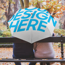 Lade das Bild in den Galerie-Viewer, Faltbarer Regenschirm 3-Falt Automatikschirm / Manual Taschenschirm mit Fotos Muster Text Logo selbst gestalten und bedrucken