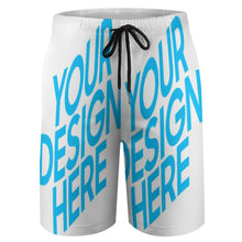 Lade das Bild in den Galerie-Viewer, Badeshorts & Badehose Kurz - Jungen - Vierteiliges Design Druck - selbst gestalten und bedrucken