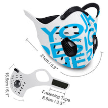 Lade das Bild in den Galerie-Viewer, Ohrhaken-Reitmaske Fashion Gesichtsmaske selbst gestalten und bedrucken