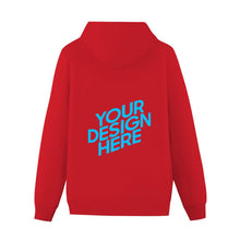Lade das Bild in den Galerie-Viewer, Hoodie Kapuzenpullover mit Taschen Rückendruck Herren selbst gestalten und bedrucken