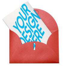 Lade das Bild in den Galerie-Viewer, Vertikale Version Grußkarte Fotokarte Postkarte mit Fotos Muster Text Logo selbst gestalten und bedrucken