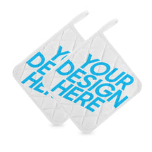 Lade das Bild in den Galerie-Viewer, Küchengreifhilfe / Topflappen ( Spar-Set, 2-tlg ) mit Foto selbst gestalten und bedrucken