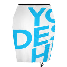 Lade das Bild in den Galerie-Viewer, Sommer Strandrock Minirock Damen / Frauen TX50 mit Fotos Muster Text Logo selbst gestalten und bedrucken