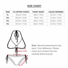 Lade das Bild in den Galerie-Viewer, Große Größen Multi-Image-Druck Damen / Frauen Triangle Push-Up Bikinis Set Bademode BK2059 mit Fotos Muster Text Logo selbst gestalten und bedrucken